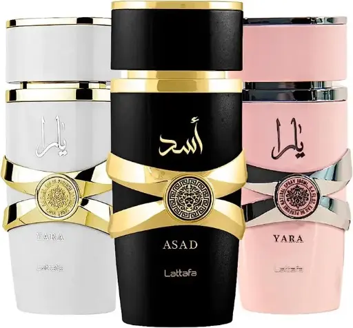 Lattafa Perfumes Yara, Asad & Yara Moi